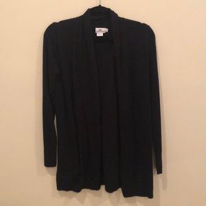 Black Vineyard Vines Waterfall Cardigan
